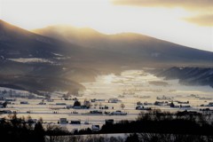 上富良野の朝（2）