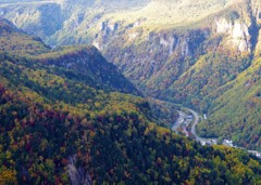 大雪山層雲峡の紅葉