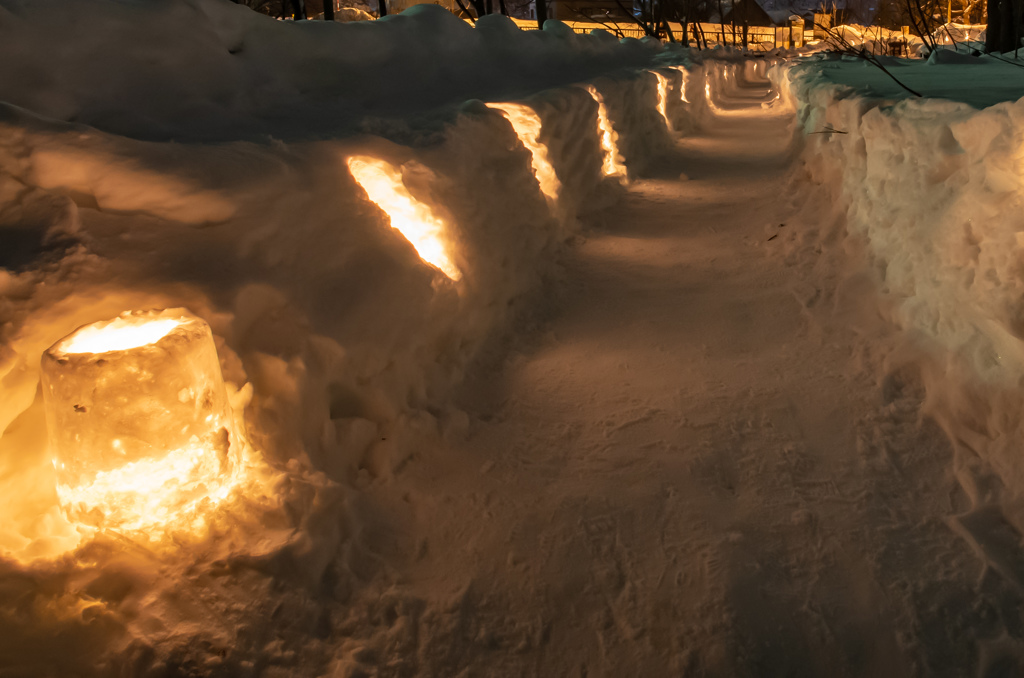2019 雪あかりの路（朝里川会場）