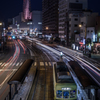 路面電車の走る町