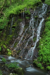 湯の丸渓谷の滝