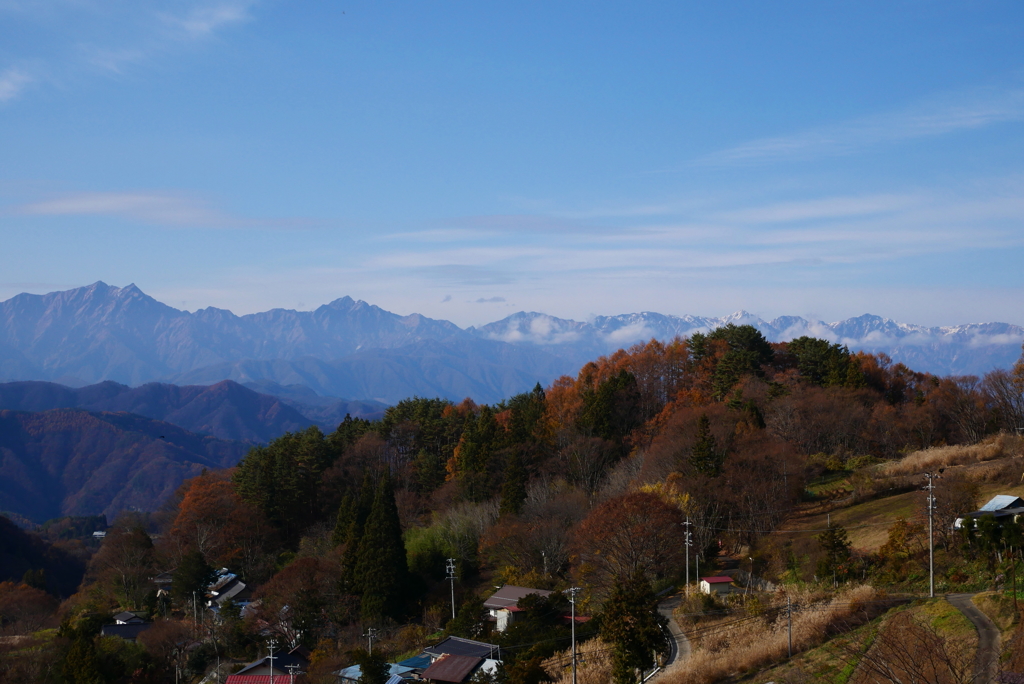 晩秋の風景