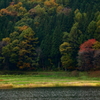 中綱湖にて
