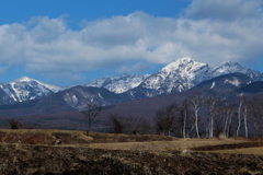 八ヶ岳を望む