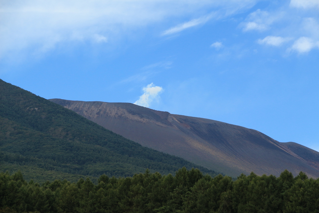 ９月の浅間山