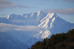 厳冬の北アルプス