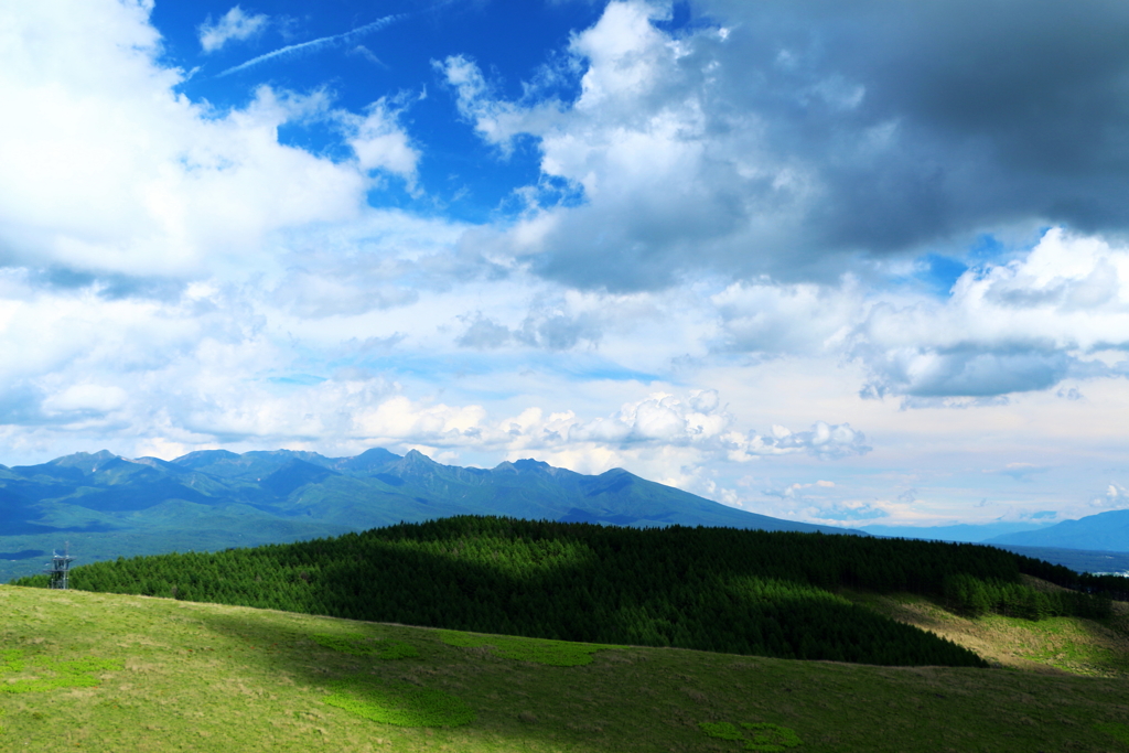 車山高原より八ヶ岳