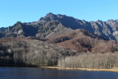 鏡池から戸隠山