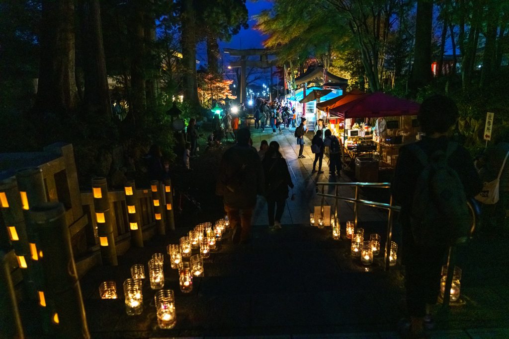 東口本宮冨士浅間神社の紅葉祭_DSC07090