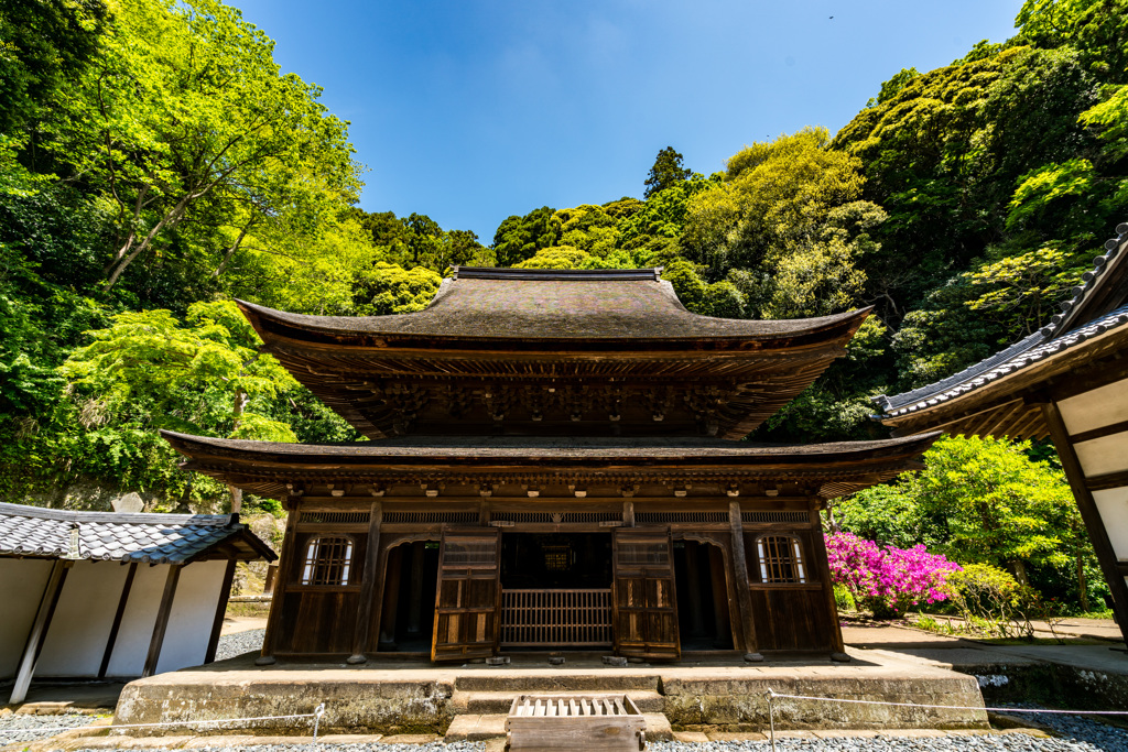 円覚寺　舎利殿しゃりでん①