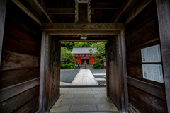 荏柄天神社　拝殿①