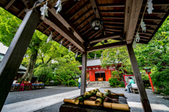 荏柄天神社　拝殿②