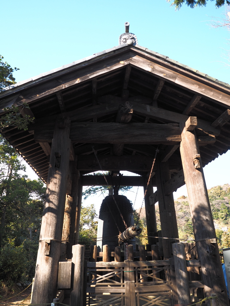 鎌倉　円覚寺　１１　国宝・洪鐘（おおがね）