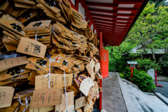 荏柄天神社　拝殿③