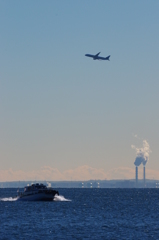 城南島の風景