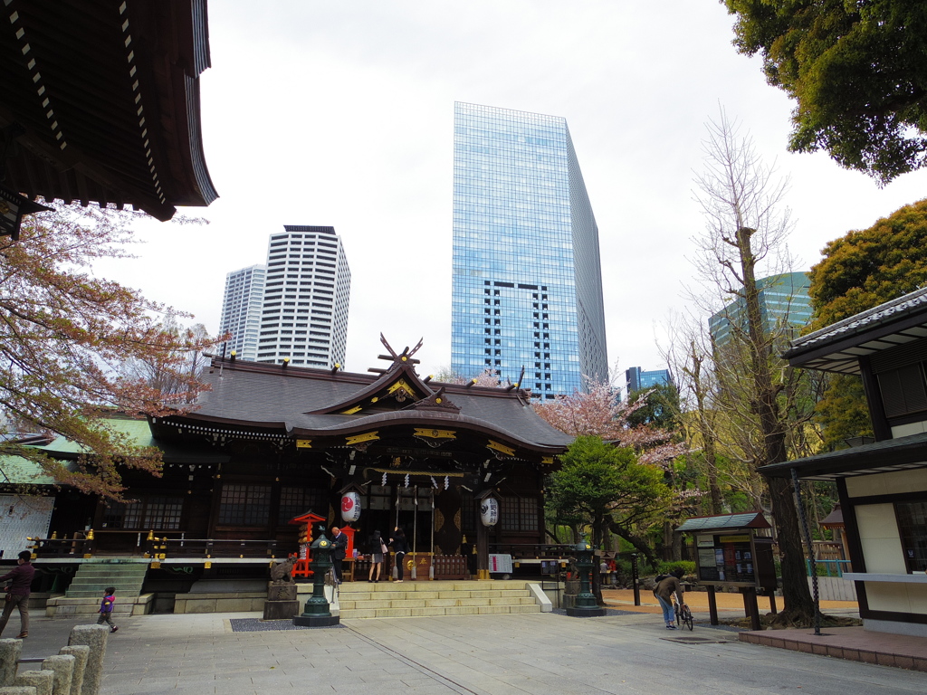 都心の神社