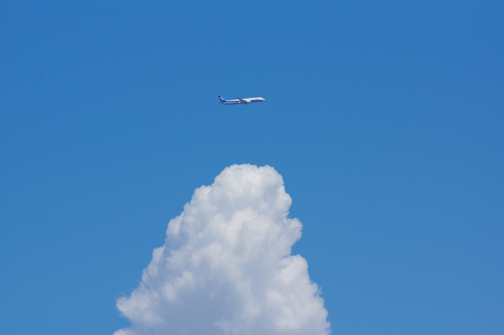 雲を超えて