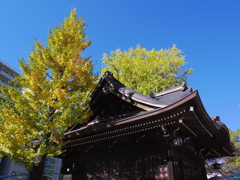 熊野神社の秋