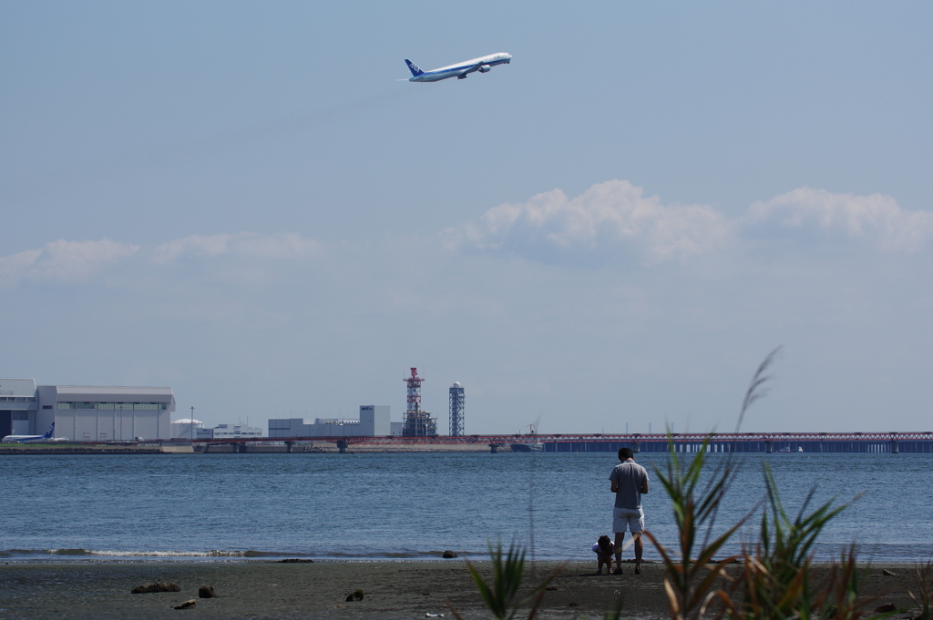多摩川河口④休日