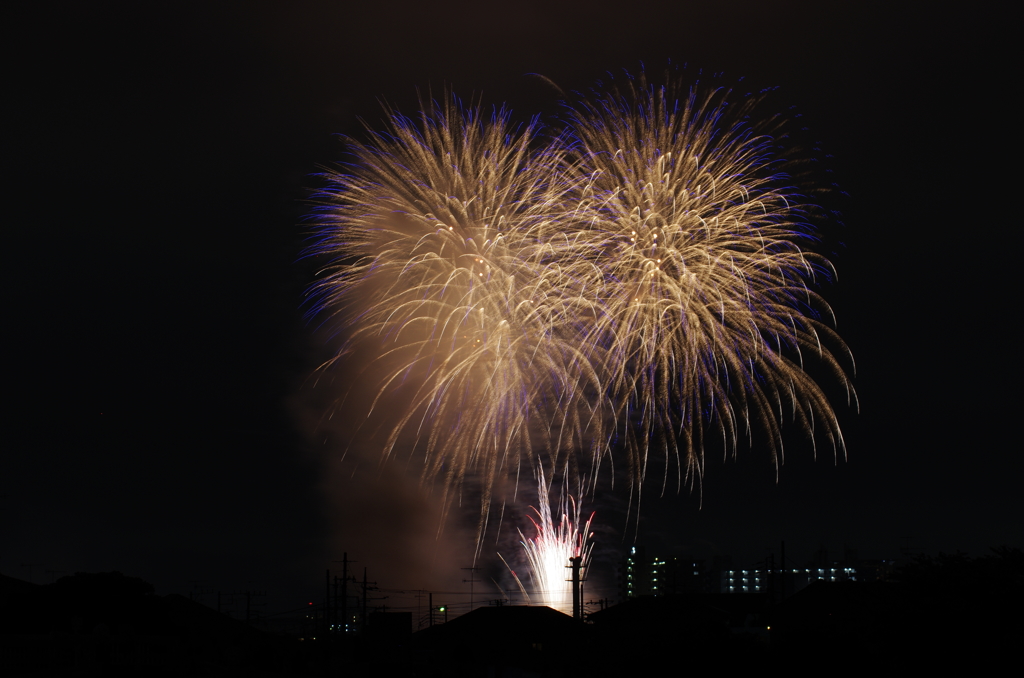 久々の花火