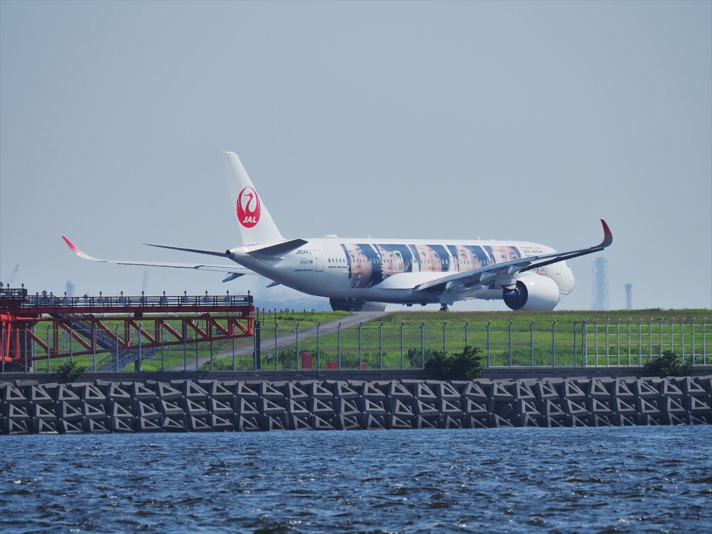 新飛行ルート　Runway22離陸