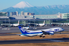 今日は富士山見えました②