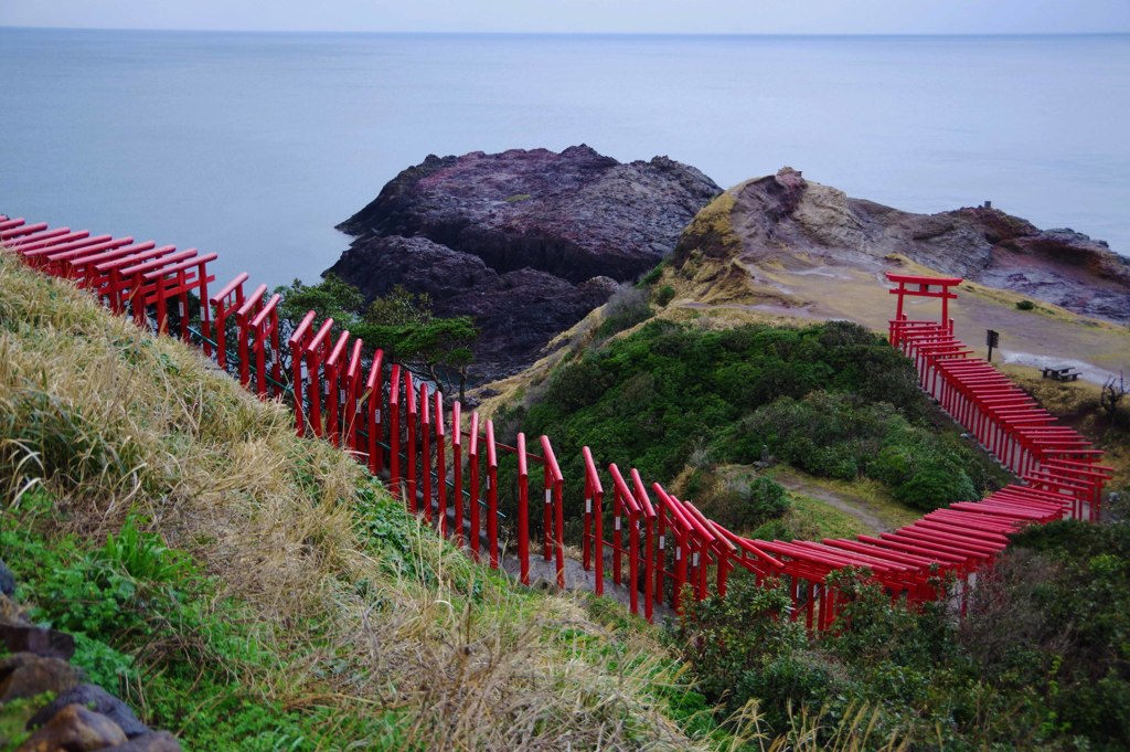 山口県 元乃隅稲荷神社
