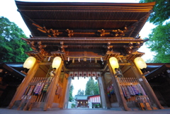 夕方の伊佐須美神社