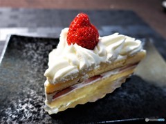 寝る前のケーキは・・・