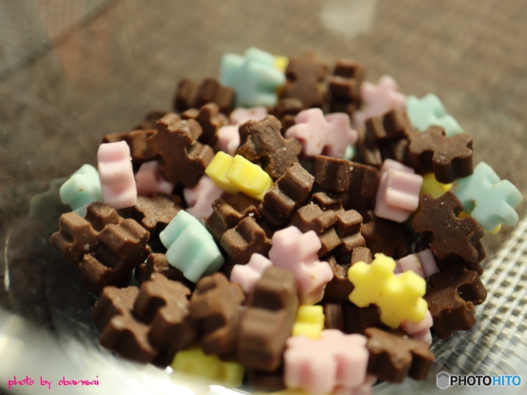 ジグソーパズルなチョコ