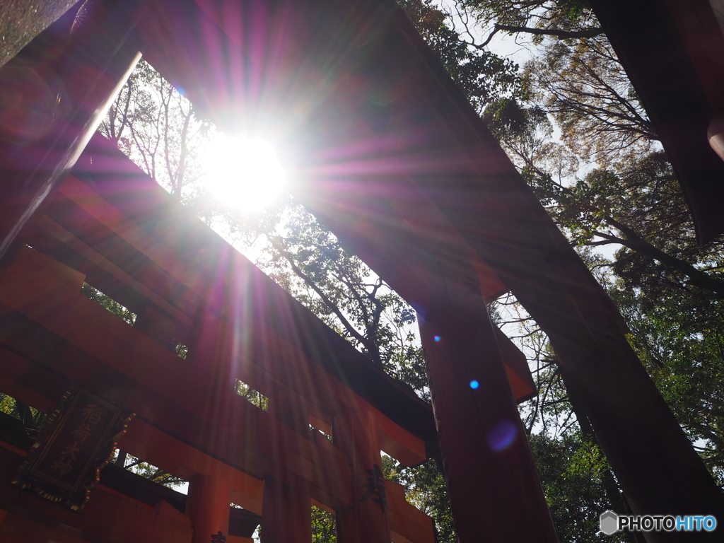 光の差し込み