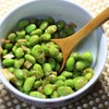 枝豆のニンニク醤油炒め