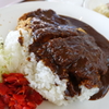 今日のランチ～カツカレー（大盛）