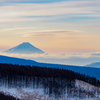 朝の富士見台から