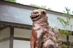 磯前神社狛犬2