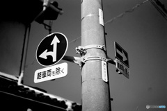 指定方向外禁止