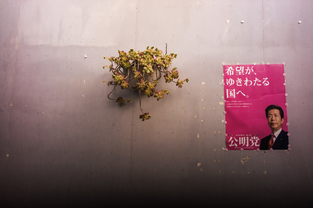 選挙のポスター