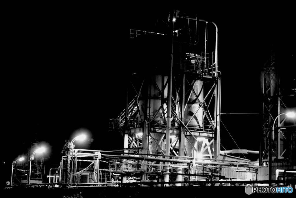 工場夜景