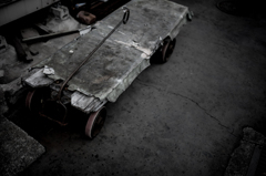 魚屋の台車 魚屋の台車