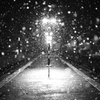Schnee in der Nocti