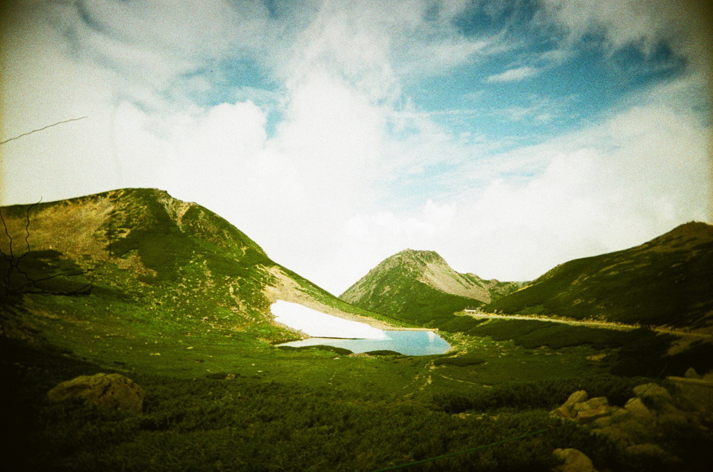 山上の池