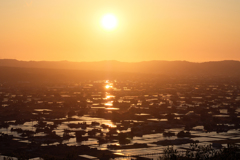 砺波平野の散居村
