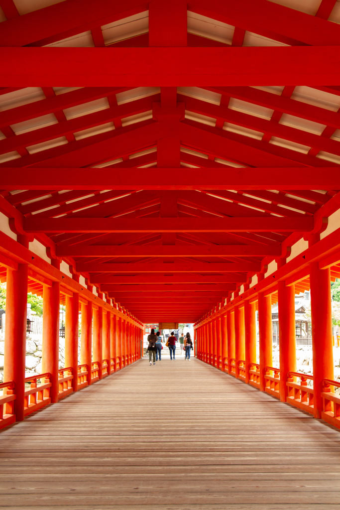 厳島神社 回廊 By そら好きヨッシー Id 写真共有サイト Photohito