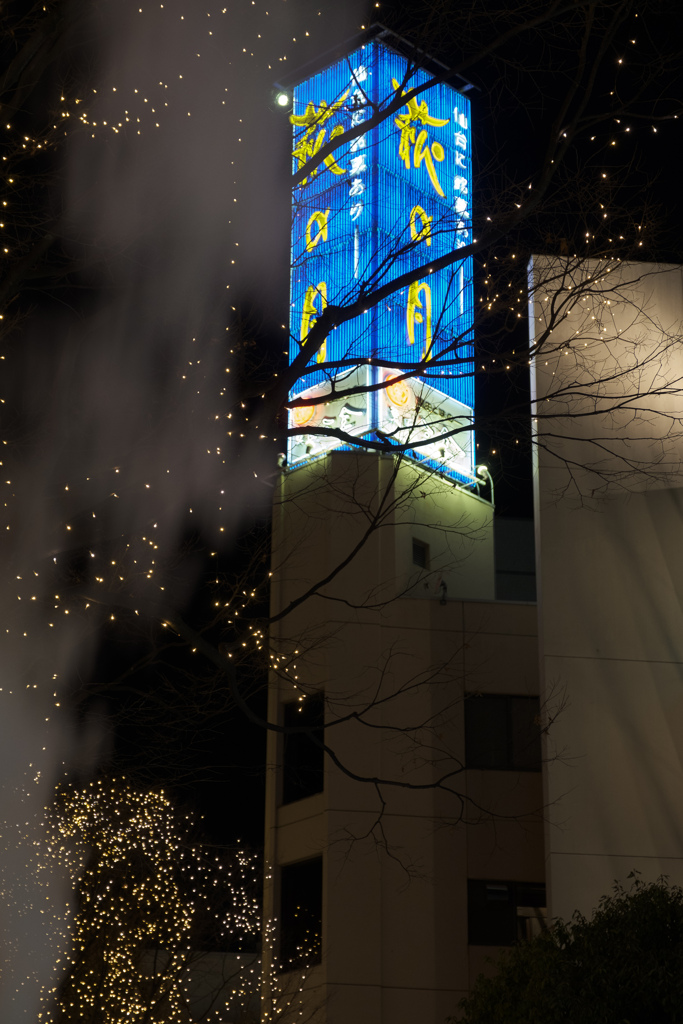 夜に映える仙台銘菓
