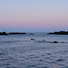 海辺の夕暮れ