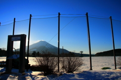 ネット裏の富士