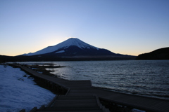 山中湖　富士山景　1