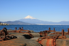 三保の富士山景　５