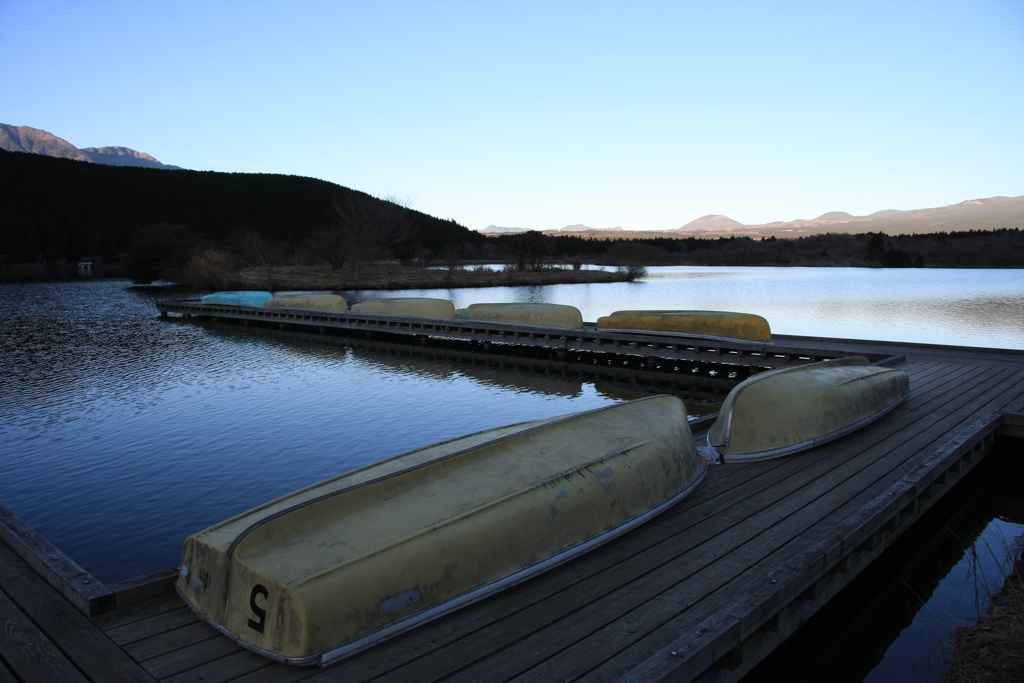 新年の田貫湖　1
