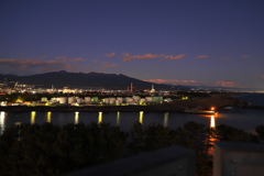 コンビナートの灯火　2